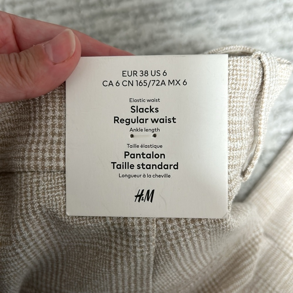 NWT H&M Straight Leg Slacks - Picture 4 of 6